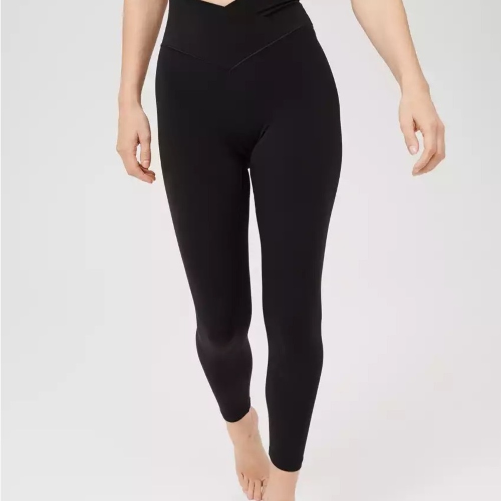 Aerie Crossover Workout Leggings size M